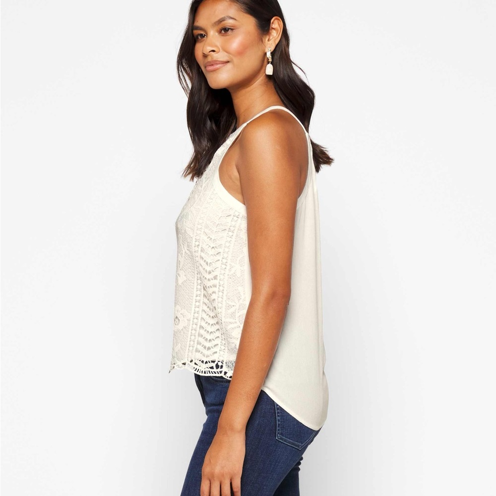 LUQ
Clemens Novelty Lace Tank - Picture 2 of 4